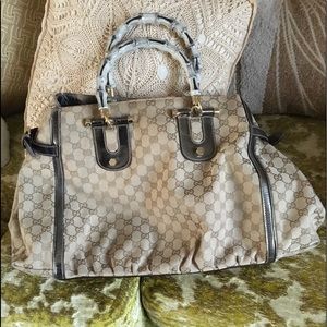 Brown GUCCI Satchel....Retired